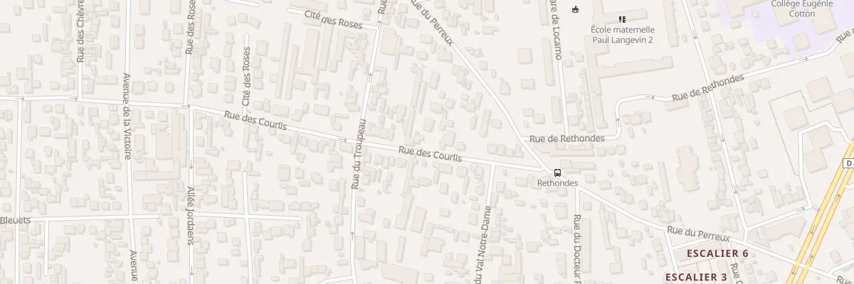 Plan du 24 Rue des Courlis à Argenteuil