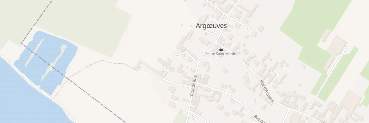 Plan du 15 Gr Grande Rue à Argœuves
