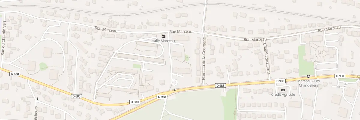 Plan du 125 Rue Marceau à Palaiseau
