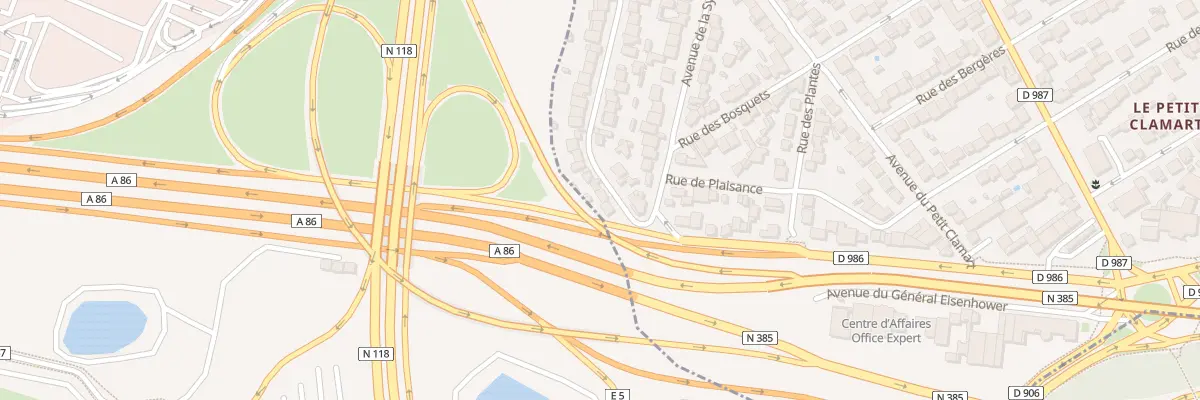 Plan du 60 Rue de l’Espérance à Clamart