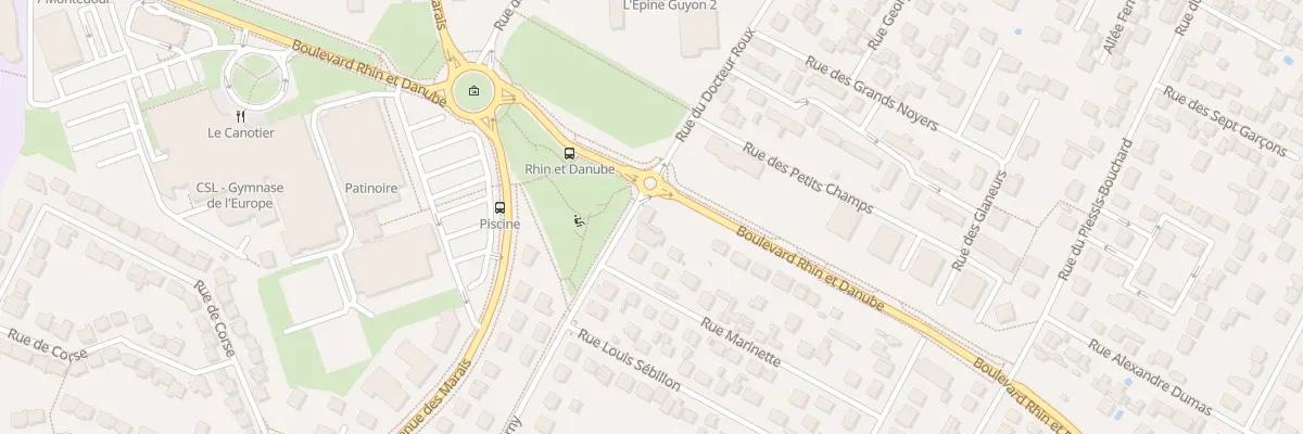 Plan du 12 Rue du Docteur Roux à Franconville