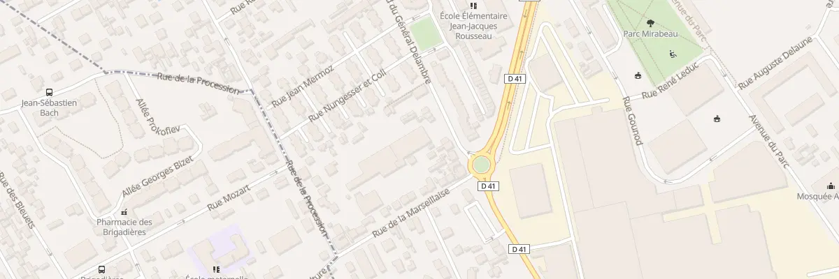 Plan du 111 Bd du General Delambre à Argenteuil