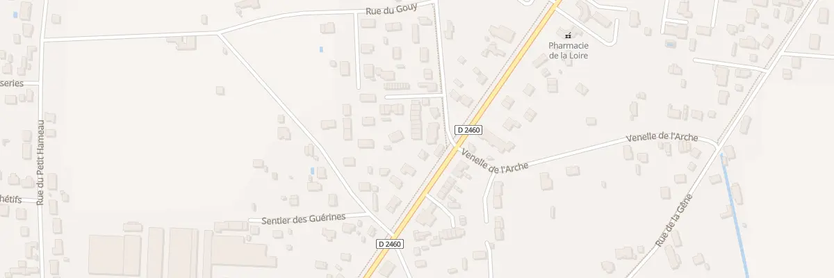 Plan du 5 Rue de la Touche à Châteauneuf-sur-Loire