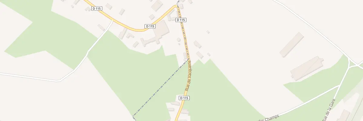 Plan du 5012 Le Champ de Boffles à Vacquerie-le-Boucq