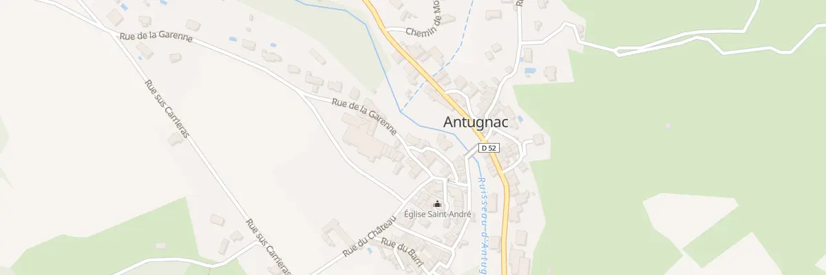 Plan du 38 Le Village à Antugnac