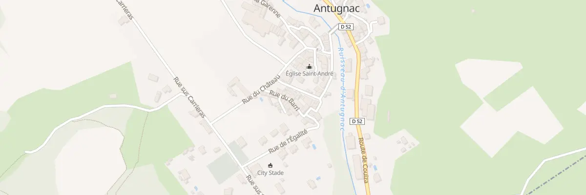 Plan du 4 Rue du Barri à Antugnac