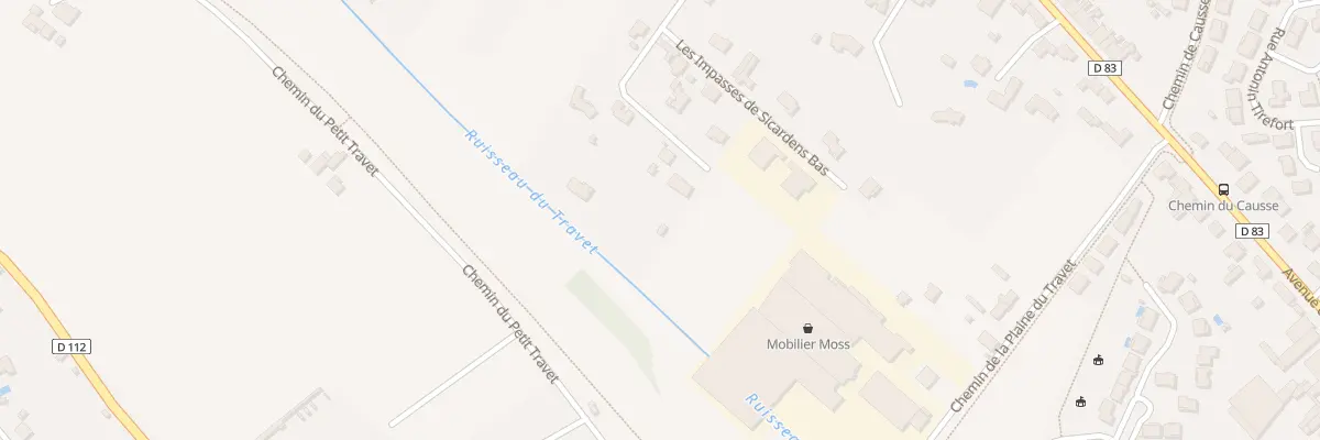 Plan du 28 Imp Les Imp de Sicardens Bas à Castres