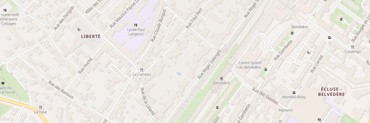 Plan du 24 Rue Paul Bert à Suresnes