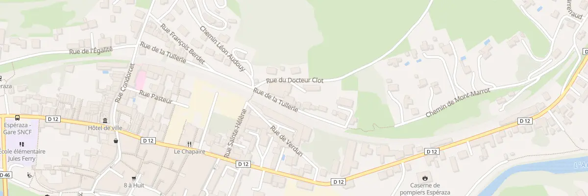 Plan du 255 Rue de la Tuilerie à Espéraza