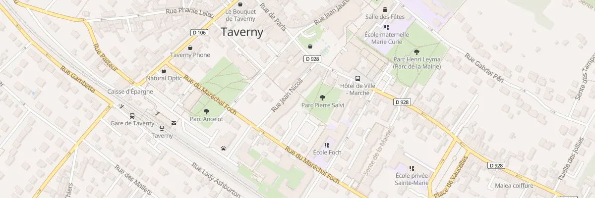 Plan du 2 Rue Jean Nicoli à Taverny