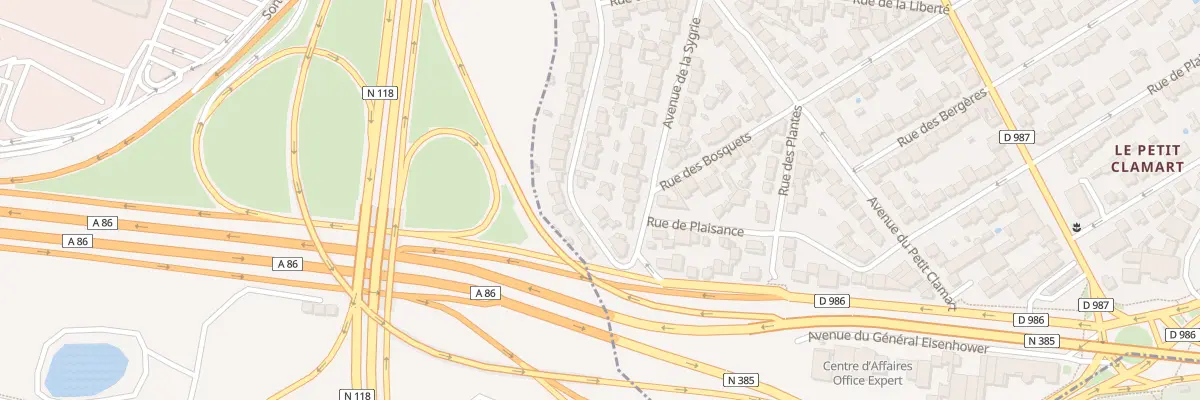 Plan du 55 Rue de l’Espérance à Clamart