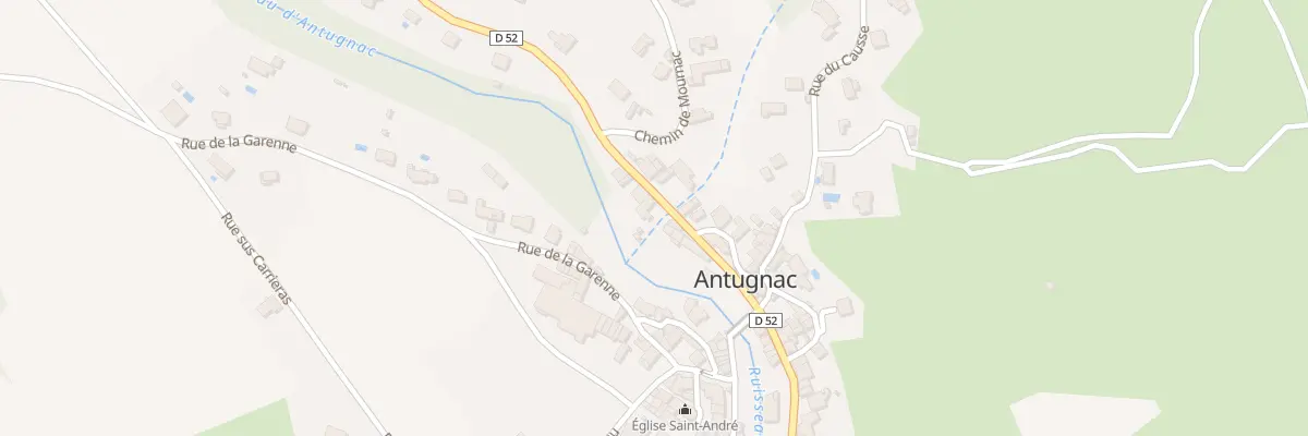 Plan du 7 Le Village à Antugnac