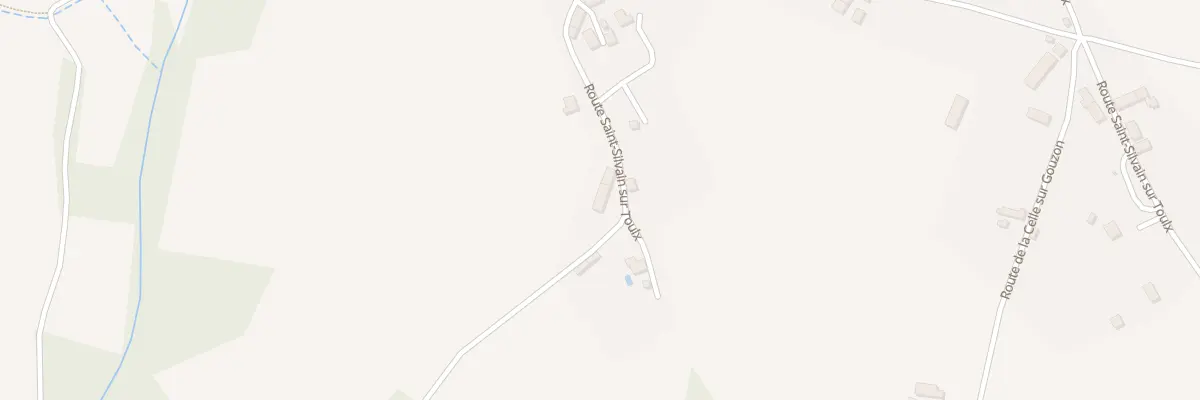 Plan du 46 Rte St Silvain S/Toulx Ventena à Trois-Fonds