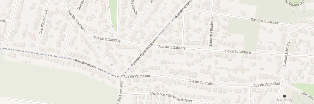 Plan du 111 Rue de la Sablière à Palaiseau