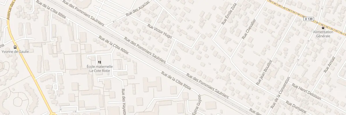 Plan du 78 Rue des Pommiers Saulnier à Franconville