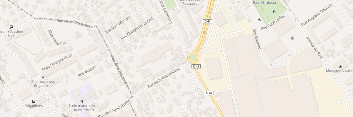 Plan du 105 Bd du General Delambre à Argenteuil