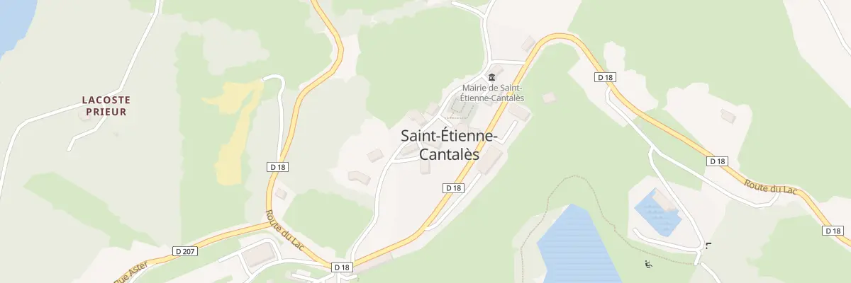Plan du 5041 Le Bourg à Saint-Étienne-Cantalès