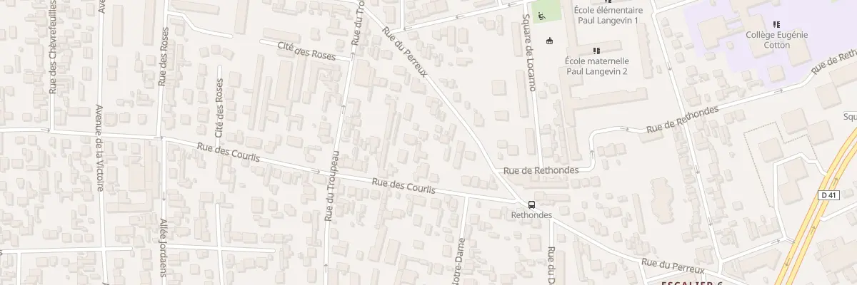 Plan du 16 Rue des Courlis à Argenteuil