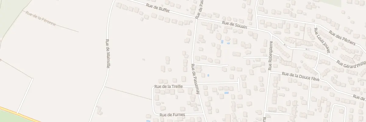 Plan du 61 Rue de Passemay à Argenteuil