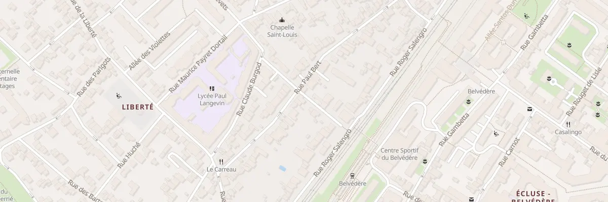 Plan du 36 Rue Paul Bert à Suresnes