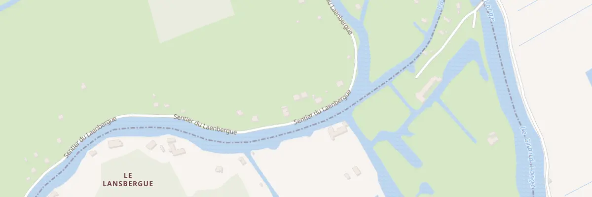 Plan du 5087 Sen du Lansberg à Serques