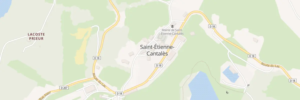 Plan du 5040 Le Bourg à Saint-Étienne-Cantalès