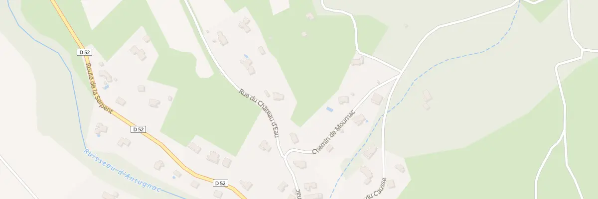Plan du 135 Mournac à Antugnac