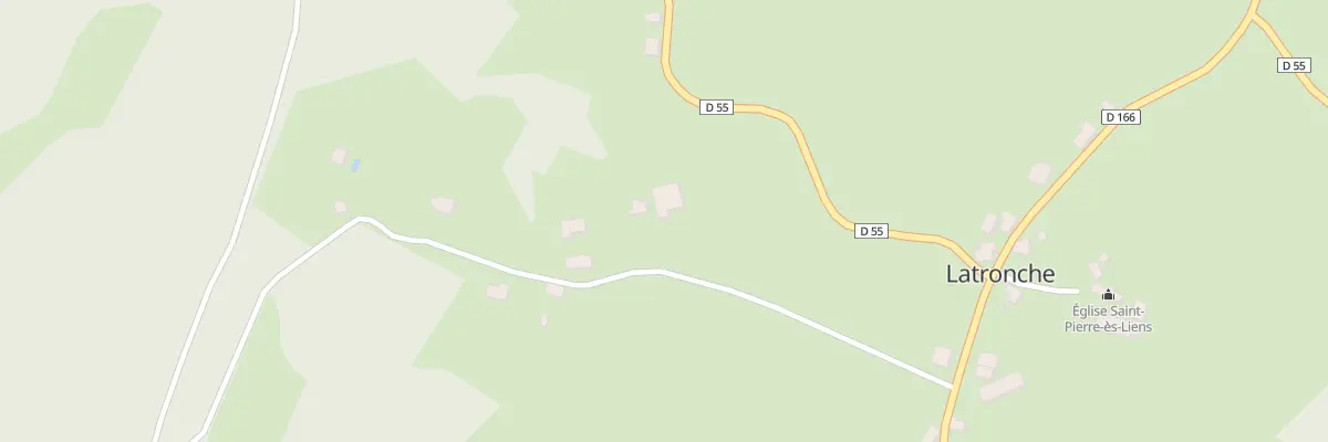Plan du 5018 Le Bourg à Latronche