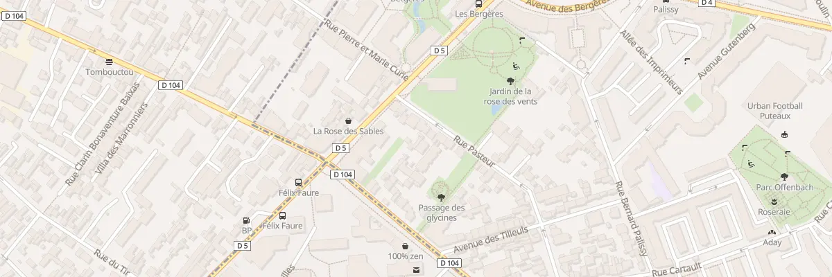 Plan du 61B Rue Pasteur à Puteaux
