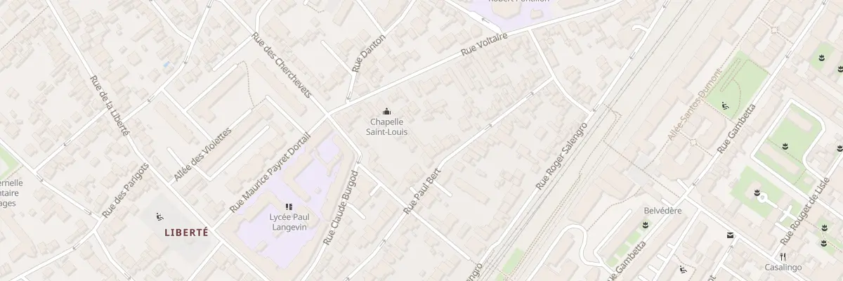 Plan du 45 Rue Paul Bert à Suresnes
