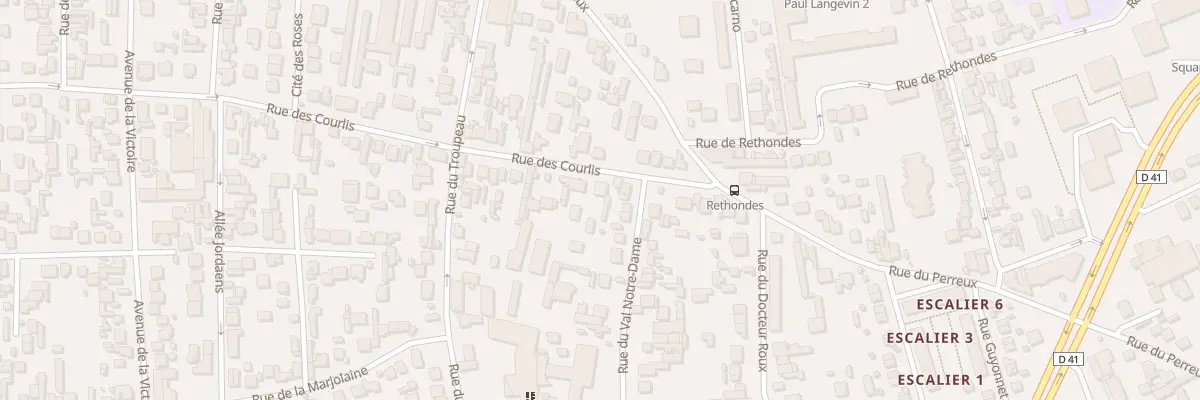 Plan du 17 Rue des Courlis à Argenteuil