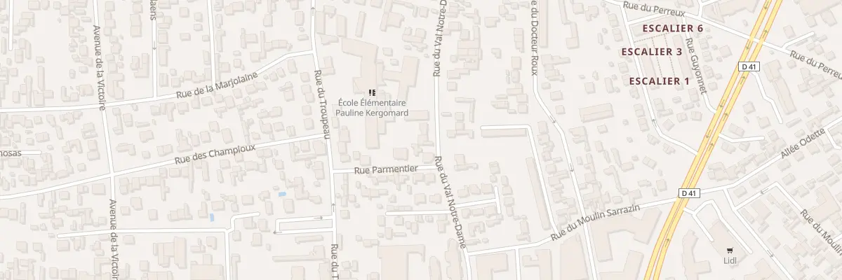Plan du 29B Rue du Val Notre Dame à Argenteuil