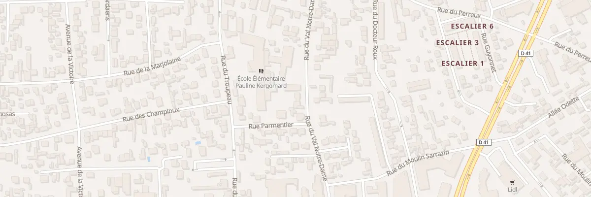 Plan du 31 Rue du Val Notre Dame à Argenteuil