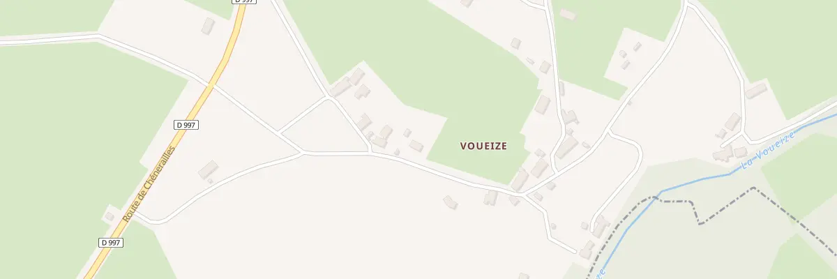 Plan du 27 Voueize à Gouzon