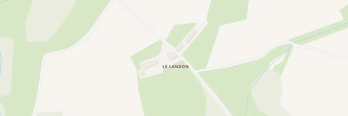 Plan du 5138 Le Landon à Saint-Marien