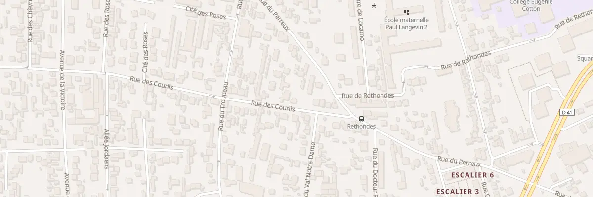 Plan du 14 Rue des Courlis à Argenteuil