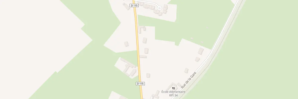 Plan du 23 Rue de Vacquerie à Fortel-en-Artois