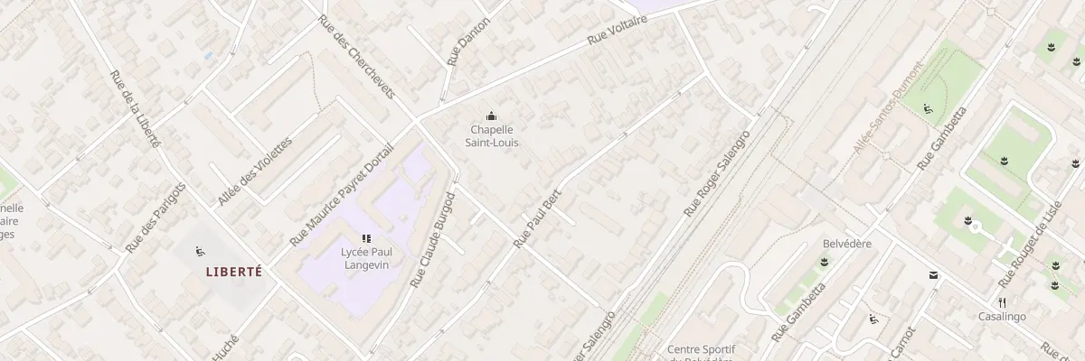 Plan du 43 Rue Paul Bert à Suresnes