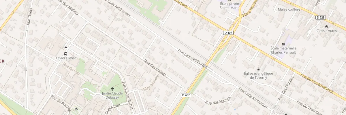 Plan du 56 Rue Lady Ashburton à Taverny