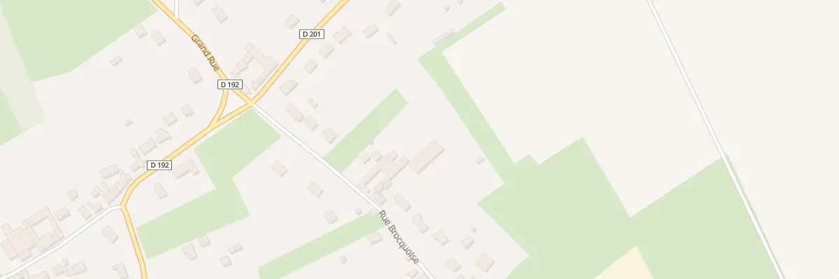 Plan du 46 Rue Brocquoise à Bellinghem