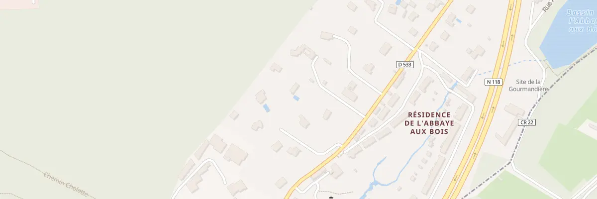 Plan du 97 Rue de Paris à Bièvres