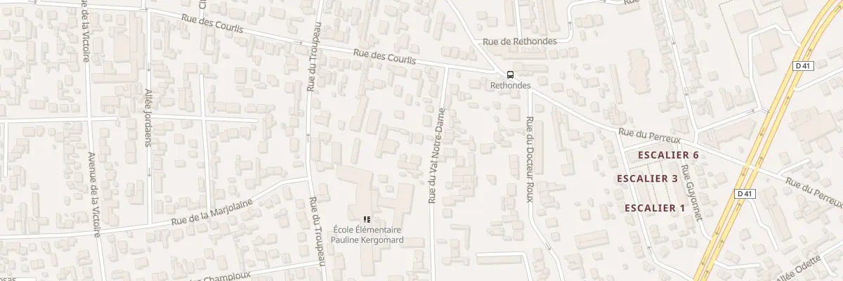 Plan du 53 Rue du Val Notre Dame à Argenteuil