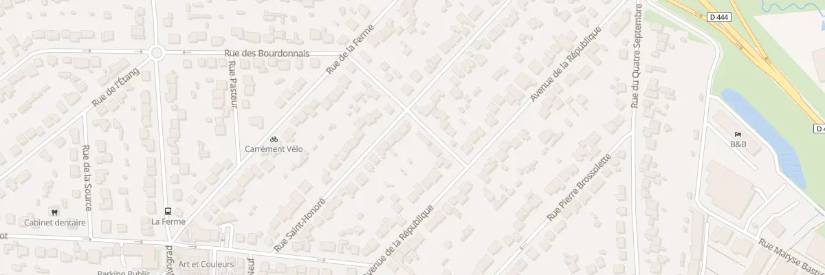 Plan du 33 Rue Saint Honoré à Igny