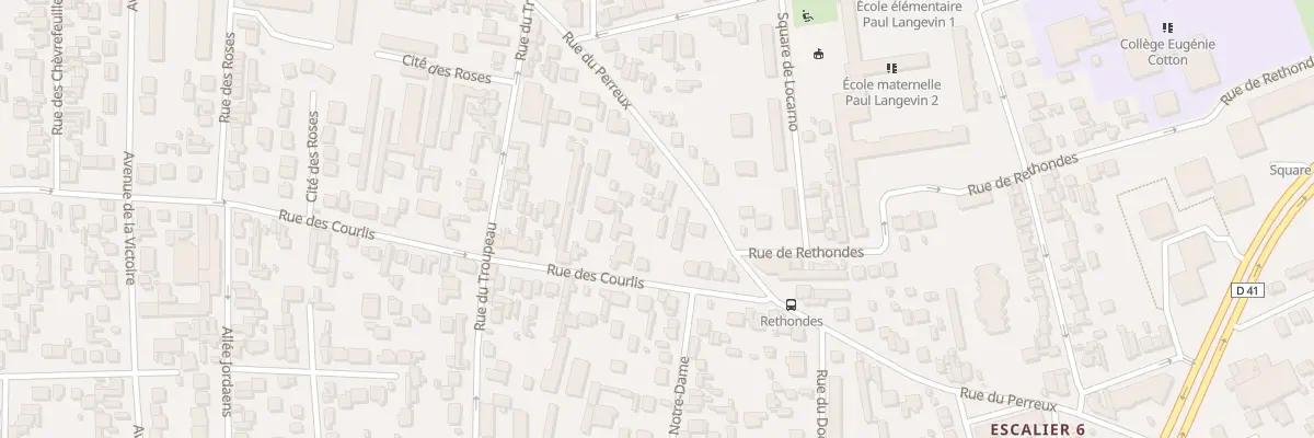 Plan du 14 Rue des Courlis à Argenteuil