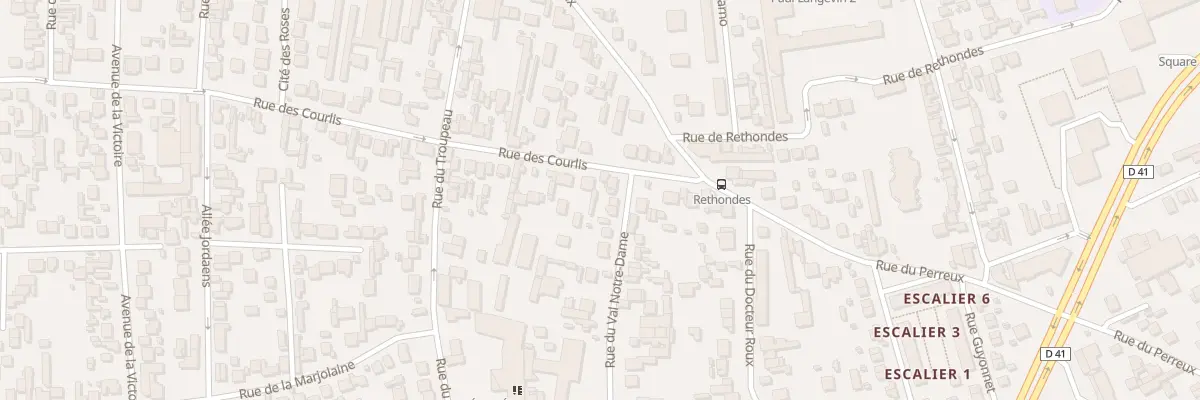 Plan du 15 Rue des Courlis à Argenteuil