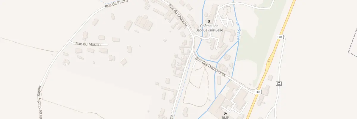 Plan du 5 Rue de l’Eglise à Bacouel-sur-Selle