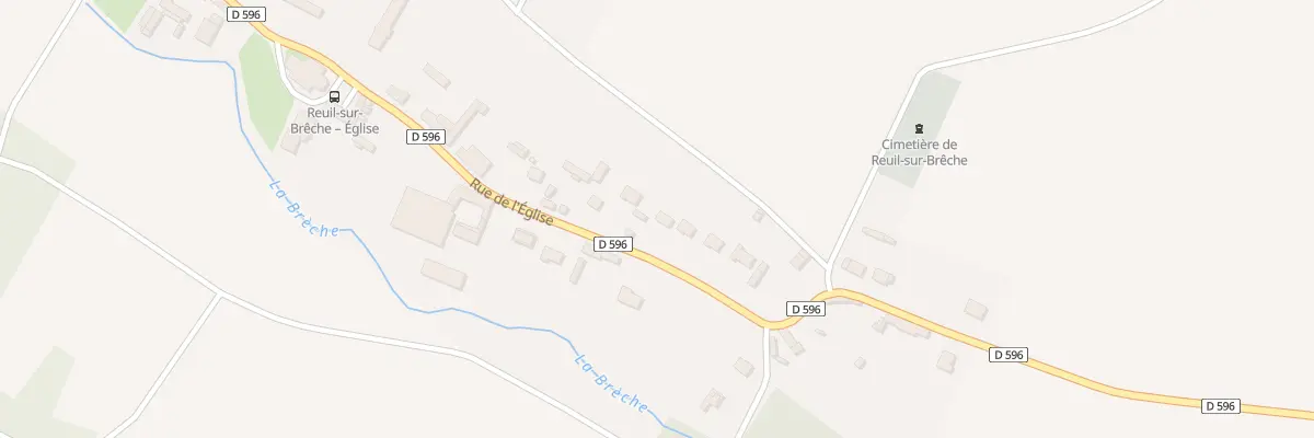 Plan du 49 Rue de l’Eglise à Reuil-sur-Brêche