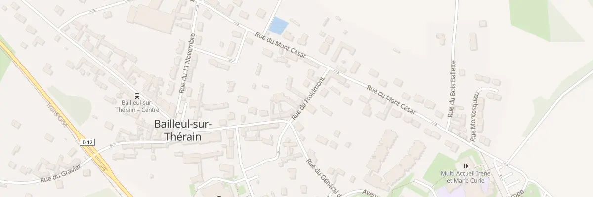 Plan du 1B Rue de Froidmont à Bailleul-sur-Thérain