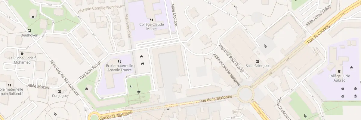 Plan du 4 Pl des Canuts à Argenteuil