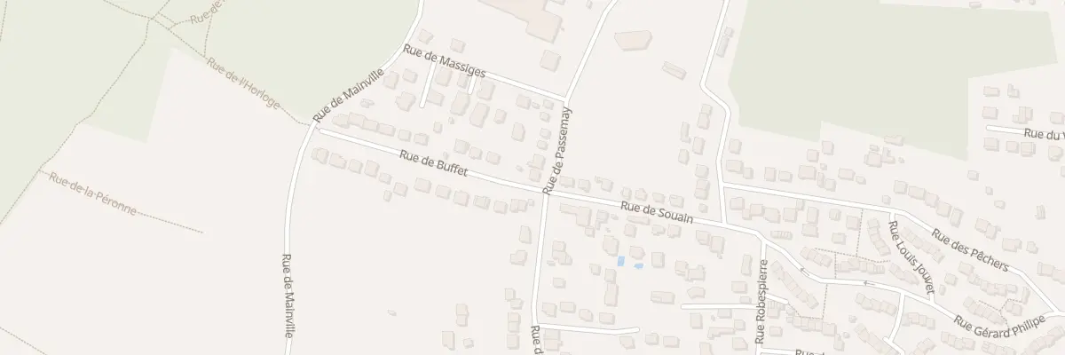 Plan du 75 Rue de Passemay à Argenteuil